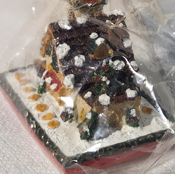 Vtg Sealed Town Square Miniatures Miniature Dollhouse Gingerbread House #G3269 - Picture 6 of 13